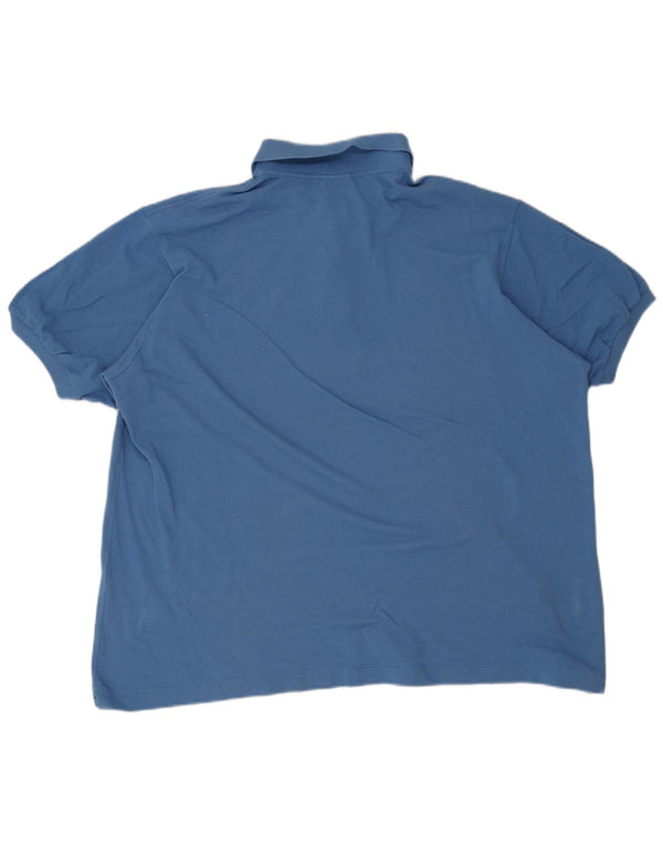 Lacoste Polo Homme Taille 4 4XL Bleu Coton