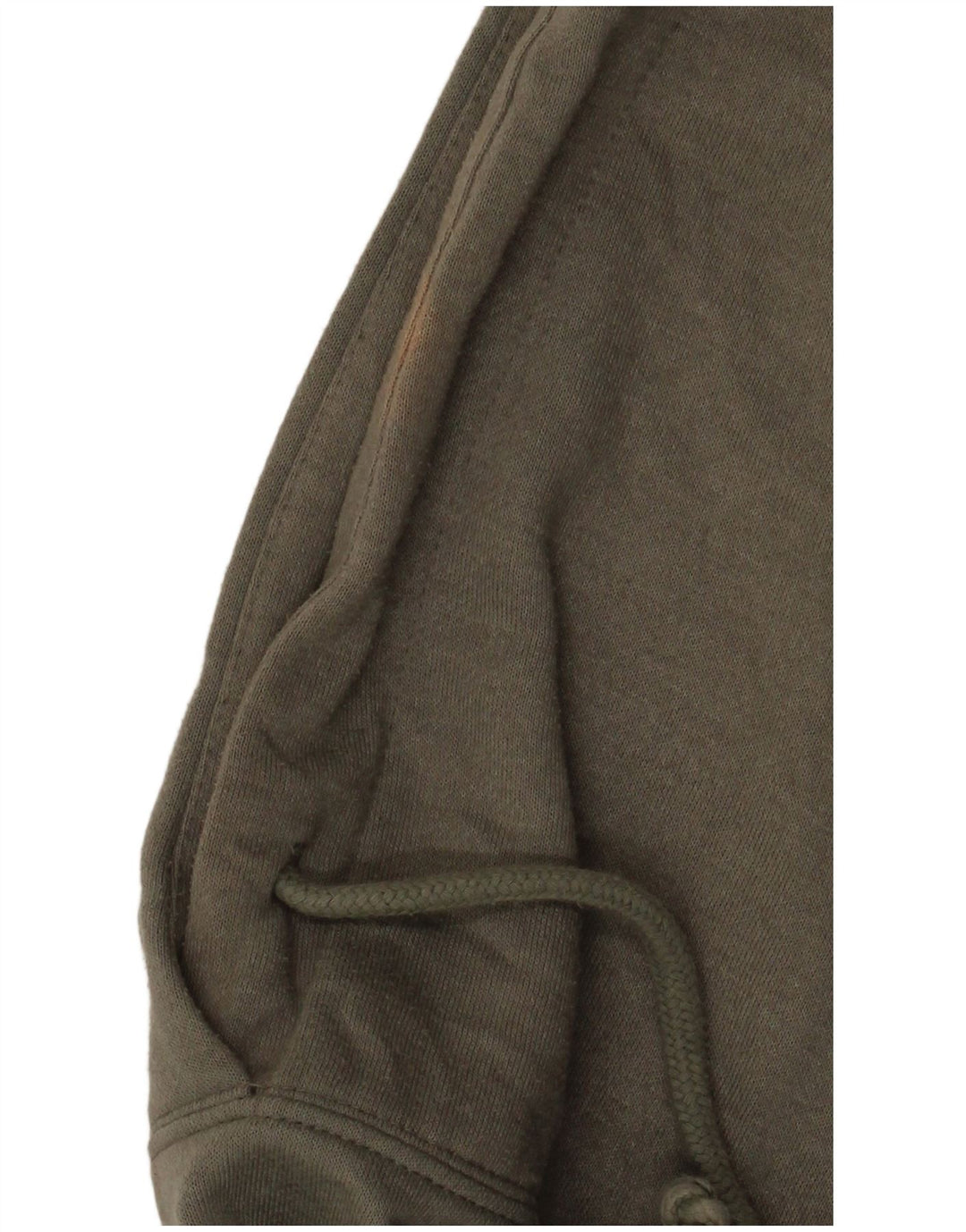 Topshop Womens Oversized Hoodie Jumper UK 16 Large Khaki Polyester