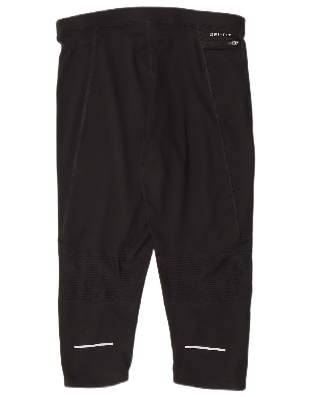 Nike Herren Dri Fit Capri Leggings XL Schwarz Polyester