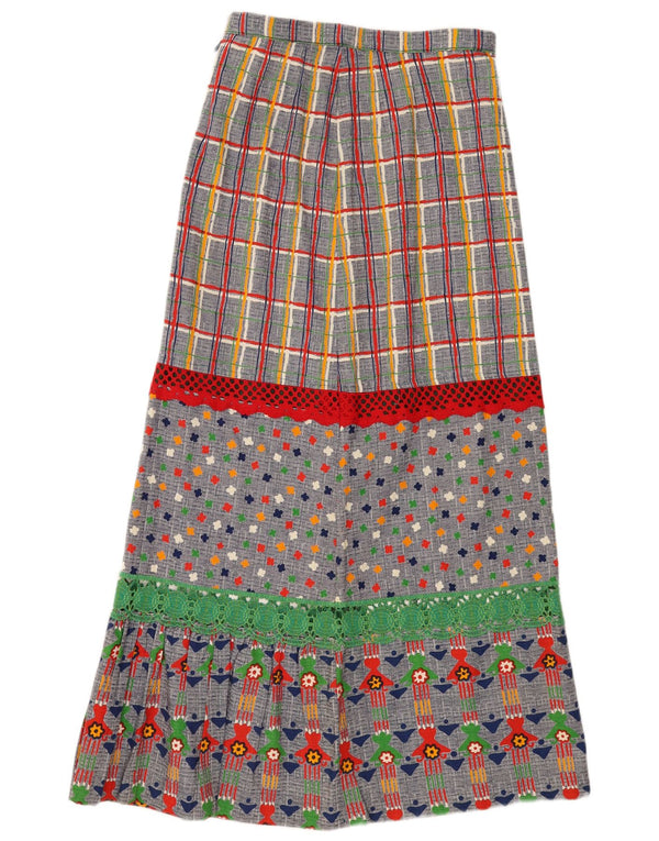 Lucie Linden Womens High Waist Maxi Skirt EU 40 Medium W26 Multicoloured
