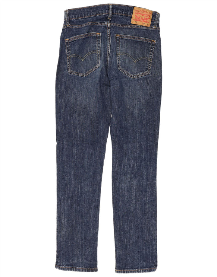 Levi's Uomo 511 Slim Jeans W32 L32 Cotone Blu