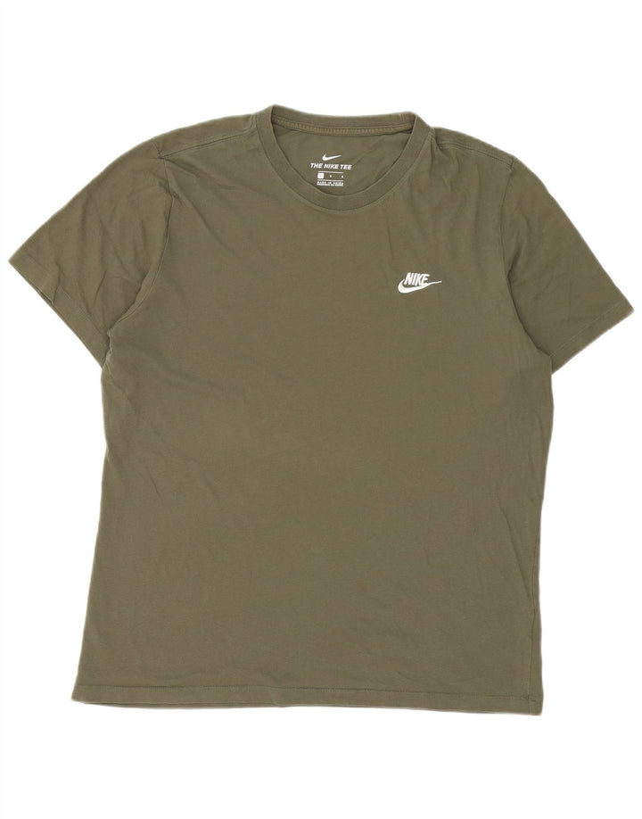 Ανδρικό T-Shirt Nike, μεγάλο βαμβακερό χακί