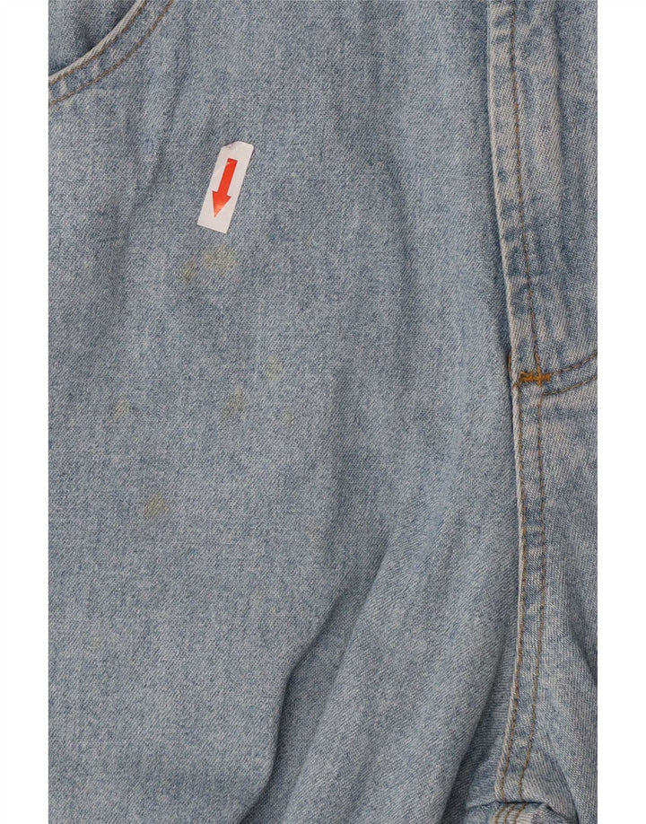 Casucci Womens Carpenter Dungarees Jeans IT 44 Medium W32 L27 Blue Cotton