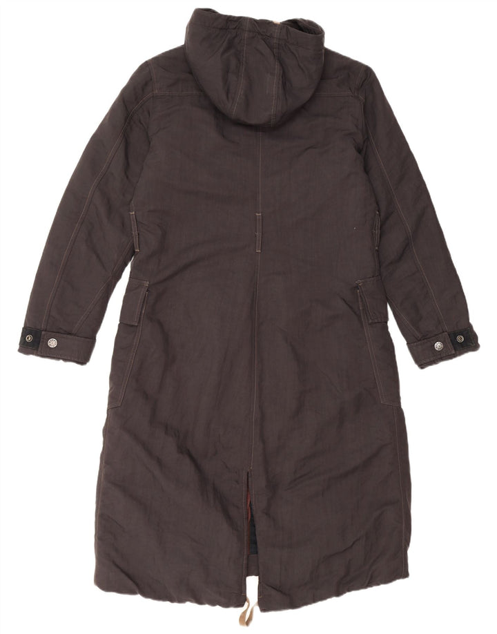 Giacca parka oversize da donna Murphy & Nye UK 10 piccola nera in poliammide