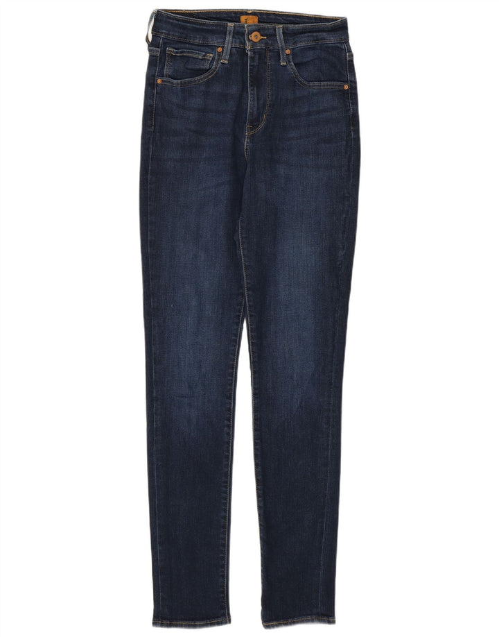 LEVI'S Womens Skinny Jeans W26 L30 Blue Cotton