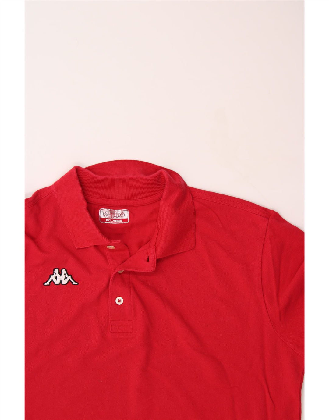 KAPPA Mens Polo Shirt 2XL Pink Cotton Vintage Kappa and Second-Hand Kappa from Messina Hembry 