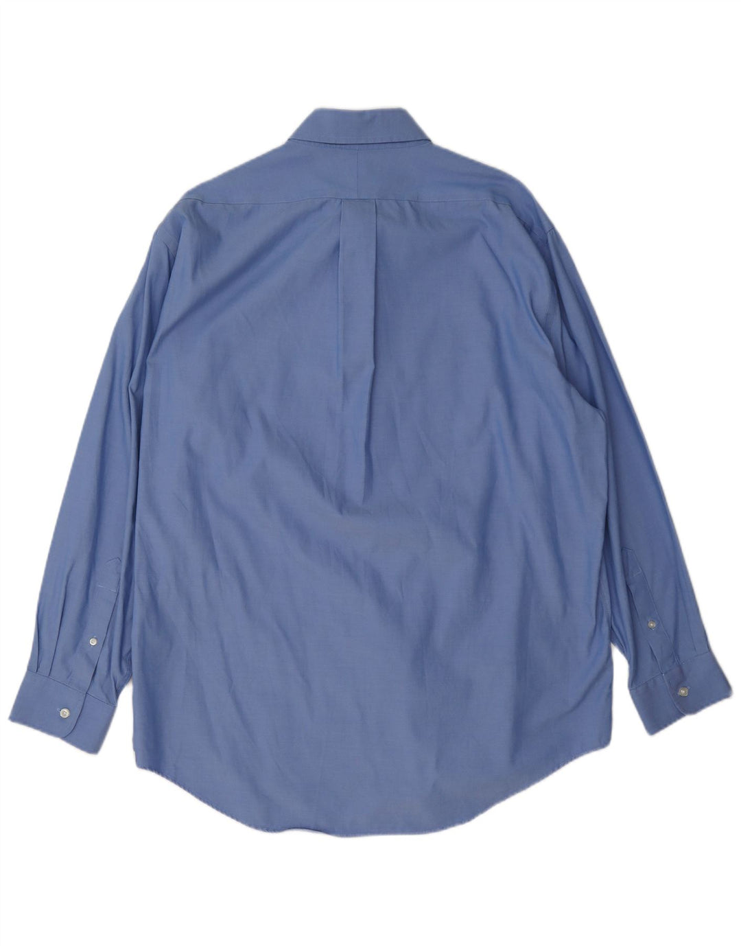 Lands End Chemise Homme Taille 17 43 XL Coton Bleu
