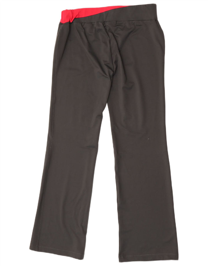 Reebok Womens Tracksuit Trousers UK 14 Large  Grey Polyester