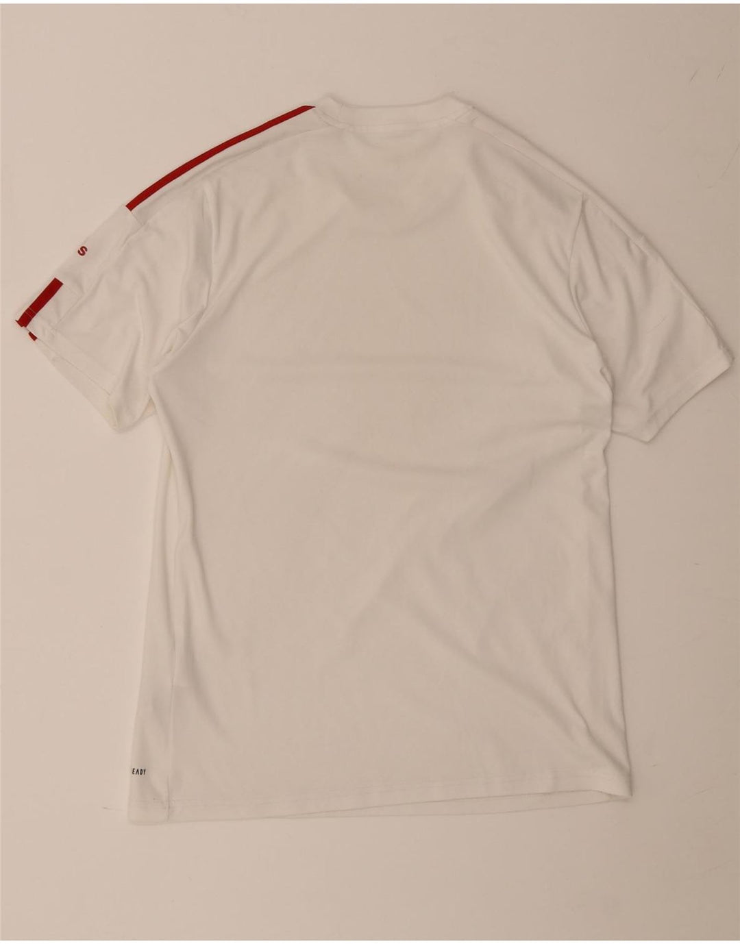 Adidas Mens Aeroready T-Shirt Top Medium White Polyester