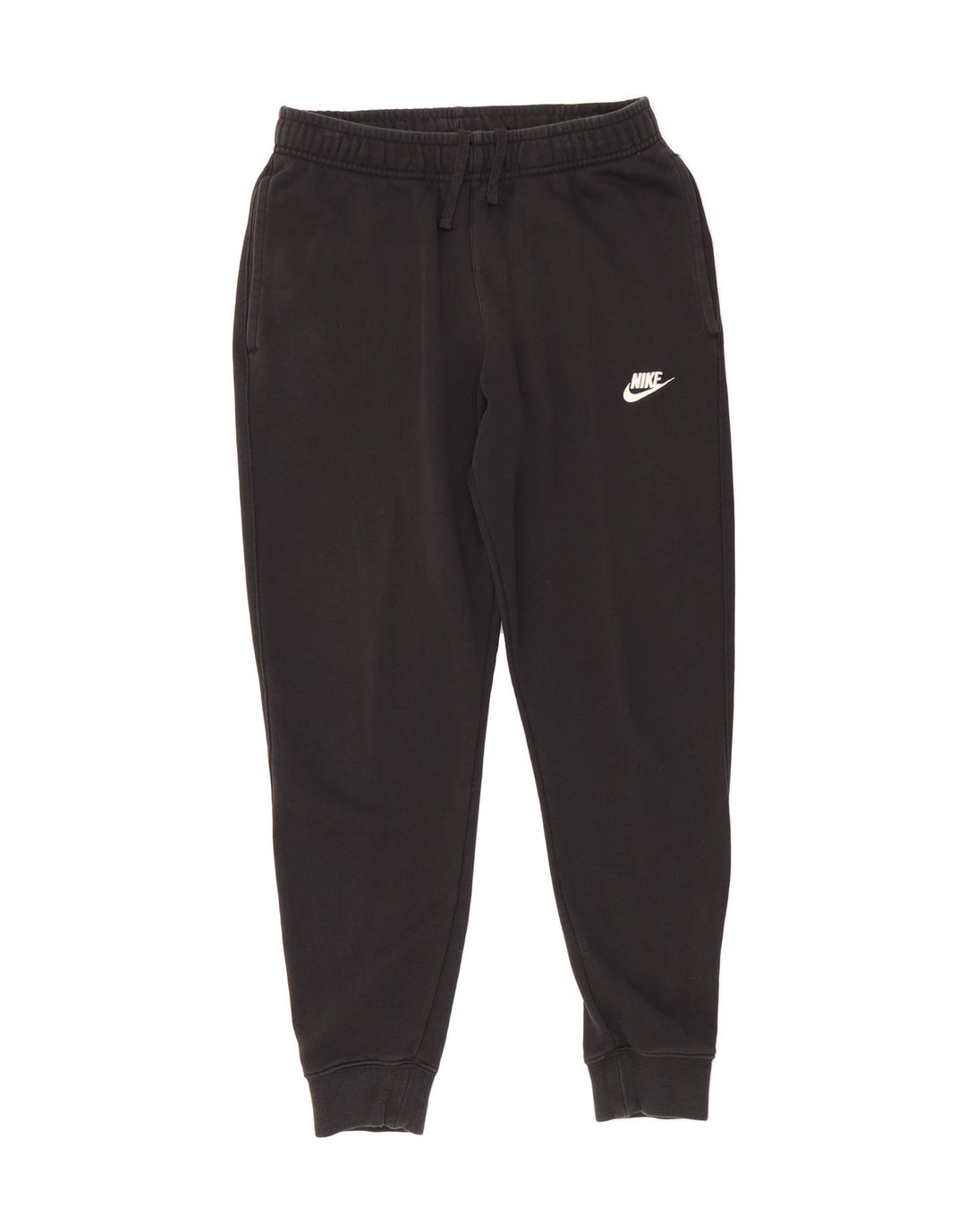 NIKE Mens Tracksuit Trousers Joggers Small Black Cotton Vintage Nike and Second-Hand Nike from Messina Hembry 