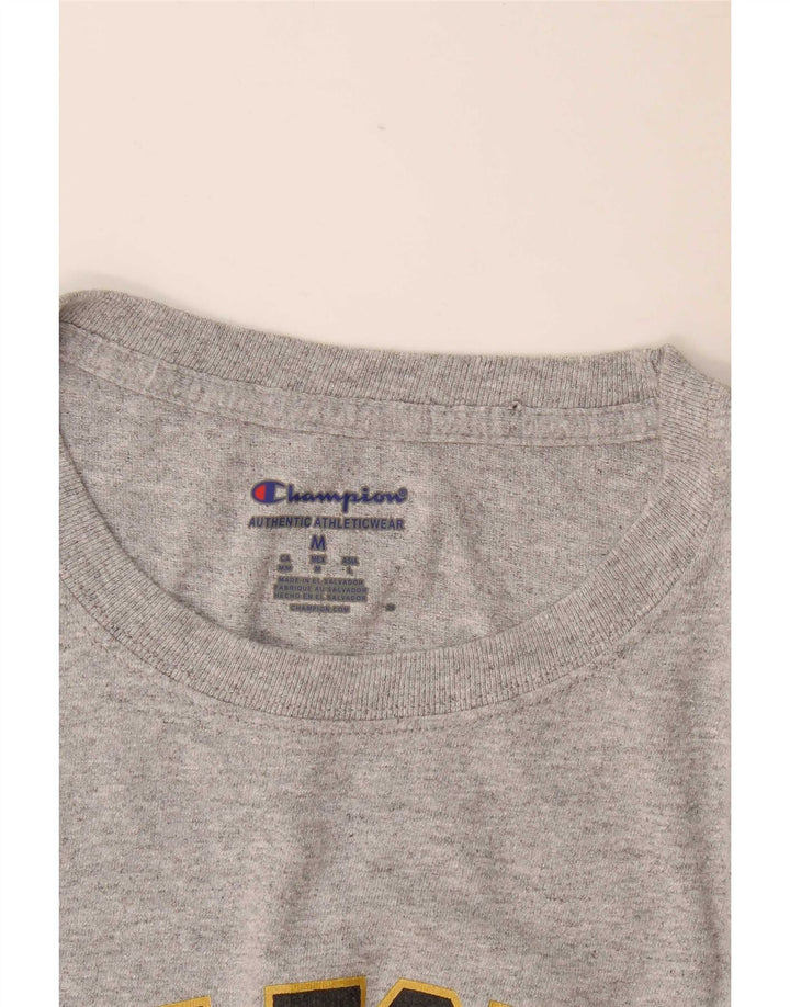 Champion Mens Wake Forest Golf Graphic T-Shirt Top Medium Grey Flecked