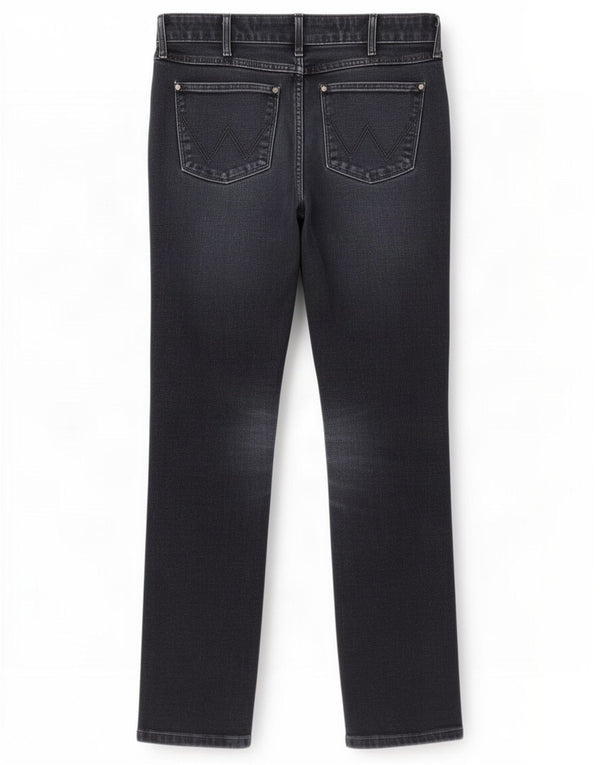 Wrangler feminino Courtney Skinny Jeans W28 L28 azul marinho algodão