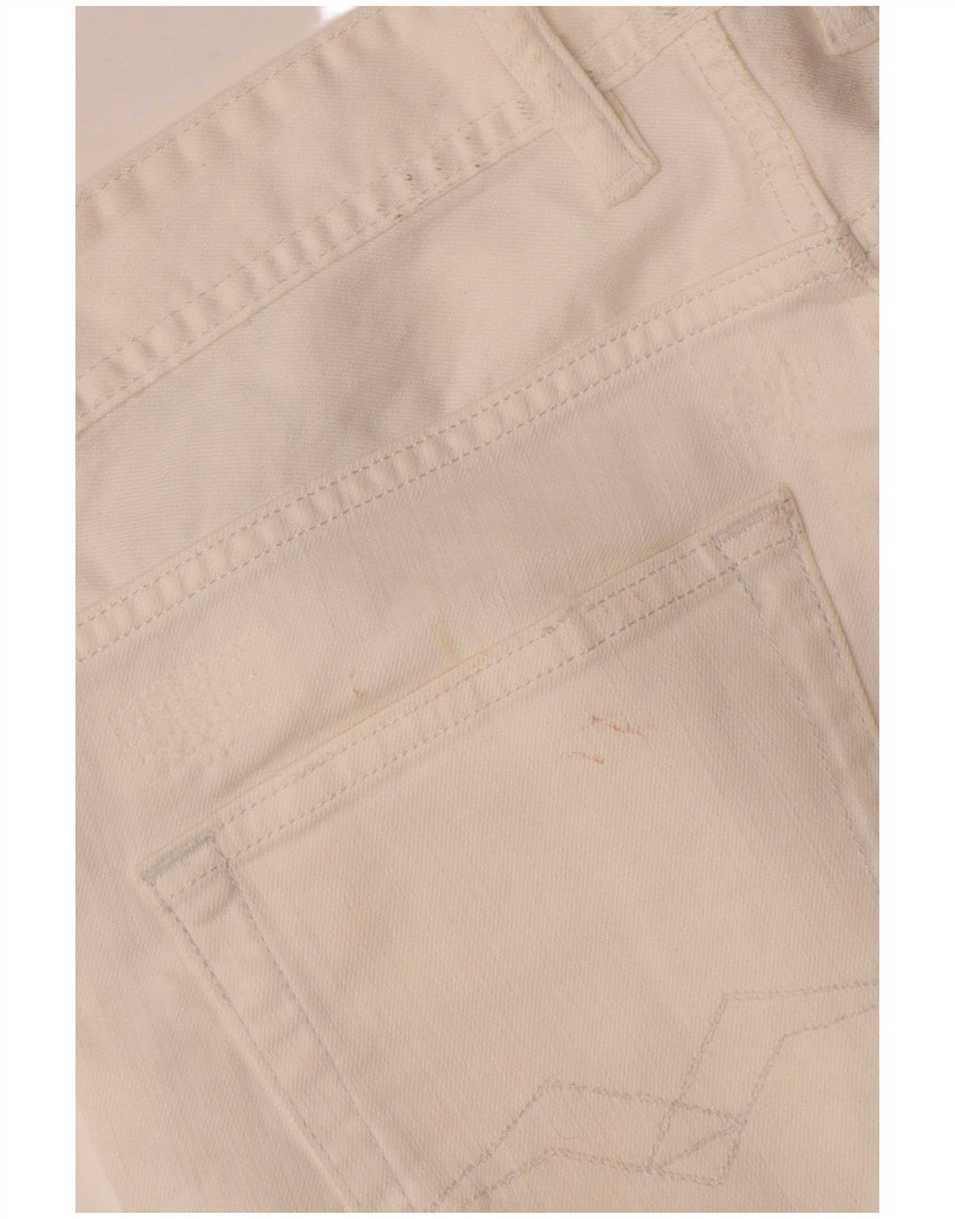 Replay Womens Grover Slim Jeans W29 L30 White Cotton