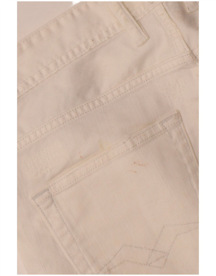 Replay Womens Grover Slim Jeans W29 L30 White Cotton