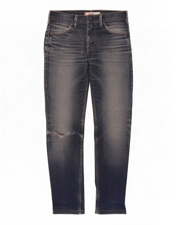Levi's Mujer 519 Vaqueros Slim Desgastados W28 L28 Azul