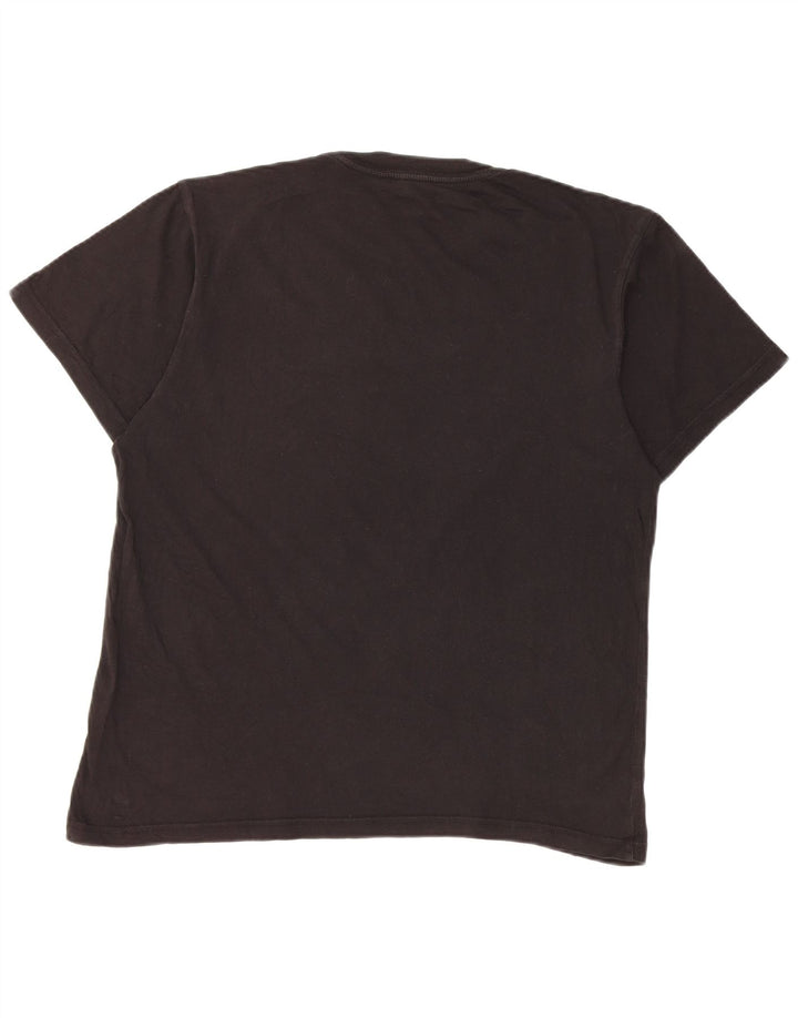 Vans Mens Slim Fit Graphic T-Shirt Top Medium Black Cotton