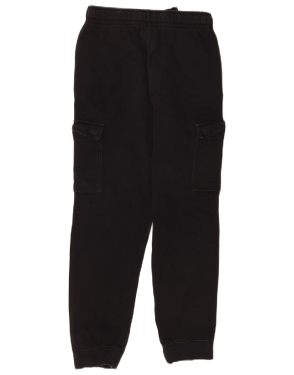 Nike Boys Standard Fit Tracksuit Trousers Joggers 12-13 Years Large Black