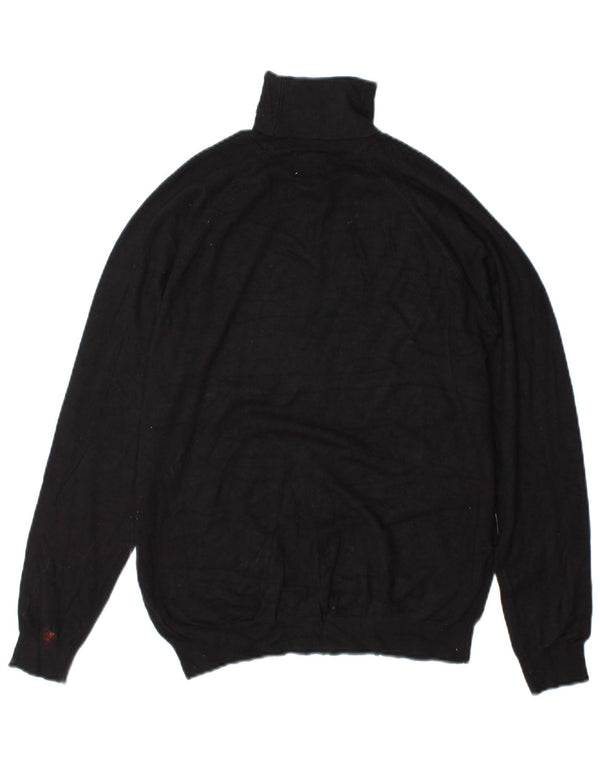 Zara Damen-Pullover mit Rollkragen, Gr. 10, Größe S, Schwarz