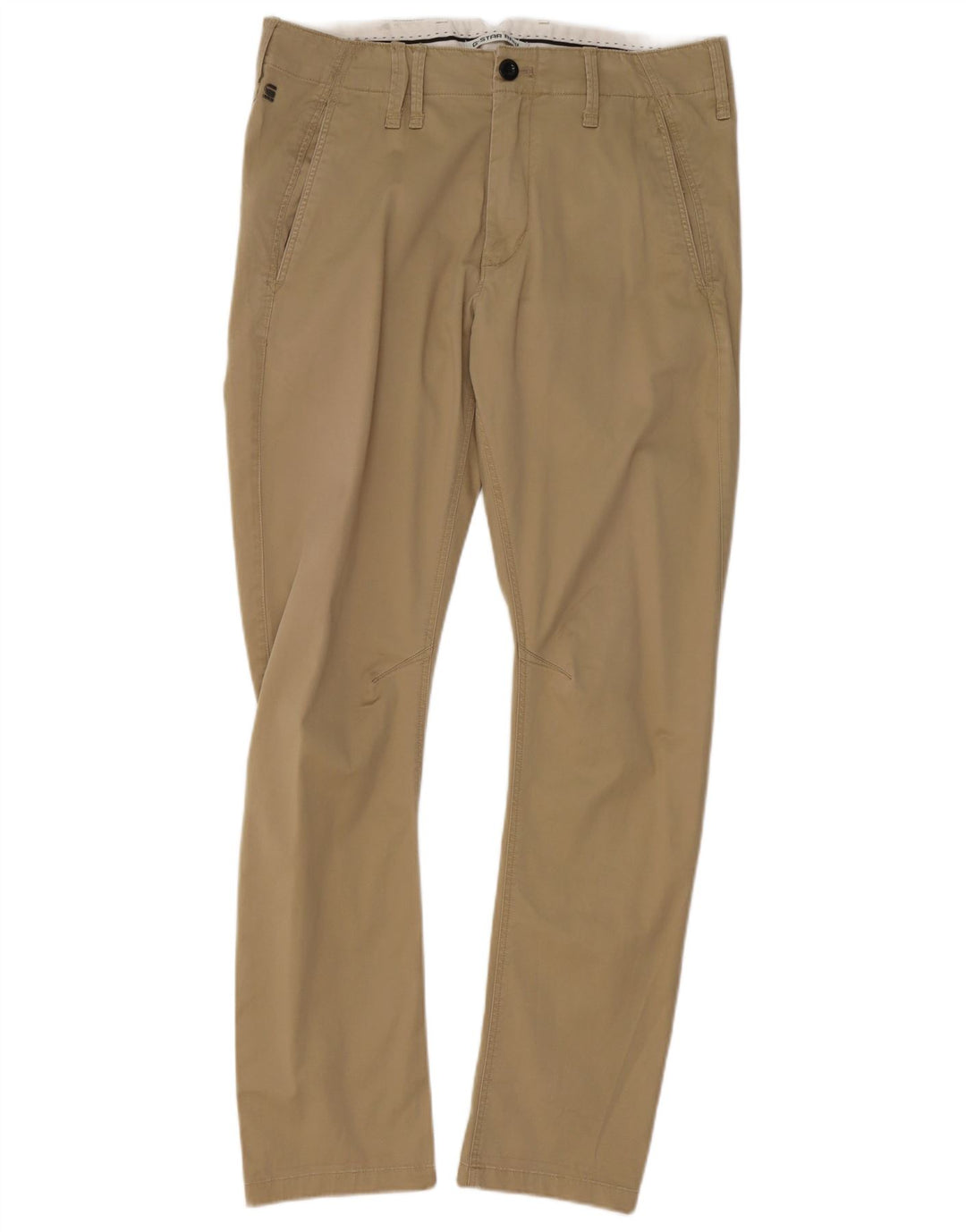 G-Star Mens Slim Cargo Trousers W32 L32 Beige Cotton