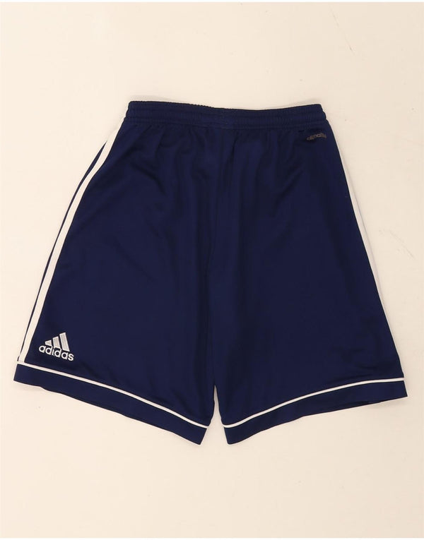 Adidas Mens Climalite Sport Shorts Pequeño Azul Marino Poliéster