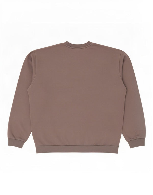 Adidas Mens Moletom Jumper XL Cinza Algodão