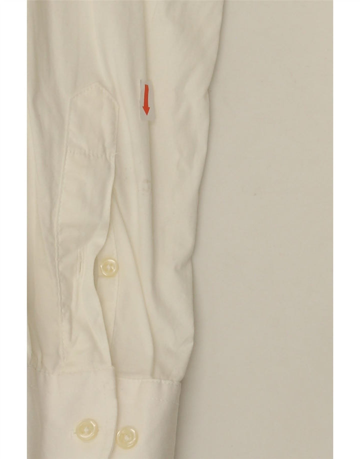 JACK & JONES Mens Tailored Shirt Small White Vintage Jack & Jones and Second-Hand Jack & Jones from Messina Hembry 