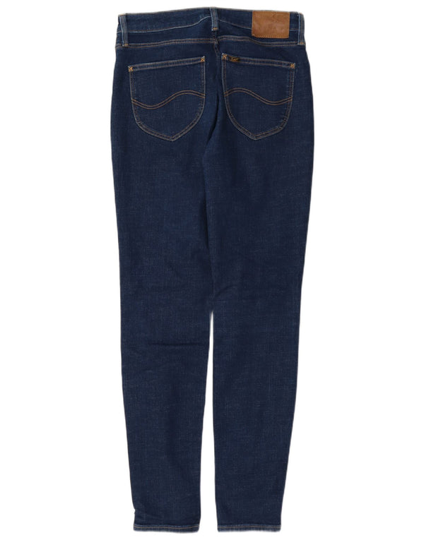 Jeans skinny a vita alta Lee Scarlett da donna W29 L31 cotone blu navy