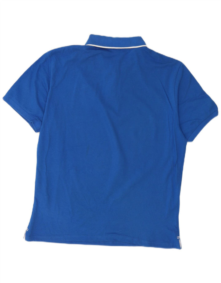 North Sails Mens Polo Shirt Large Blue Cotton