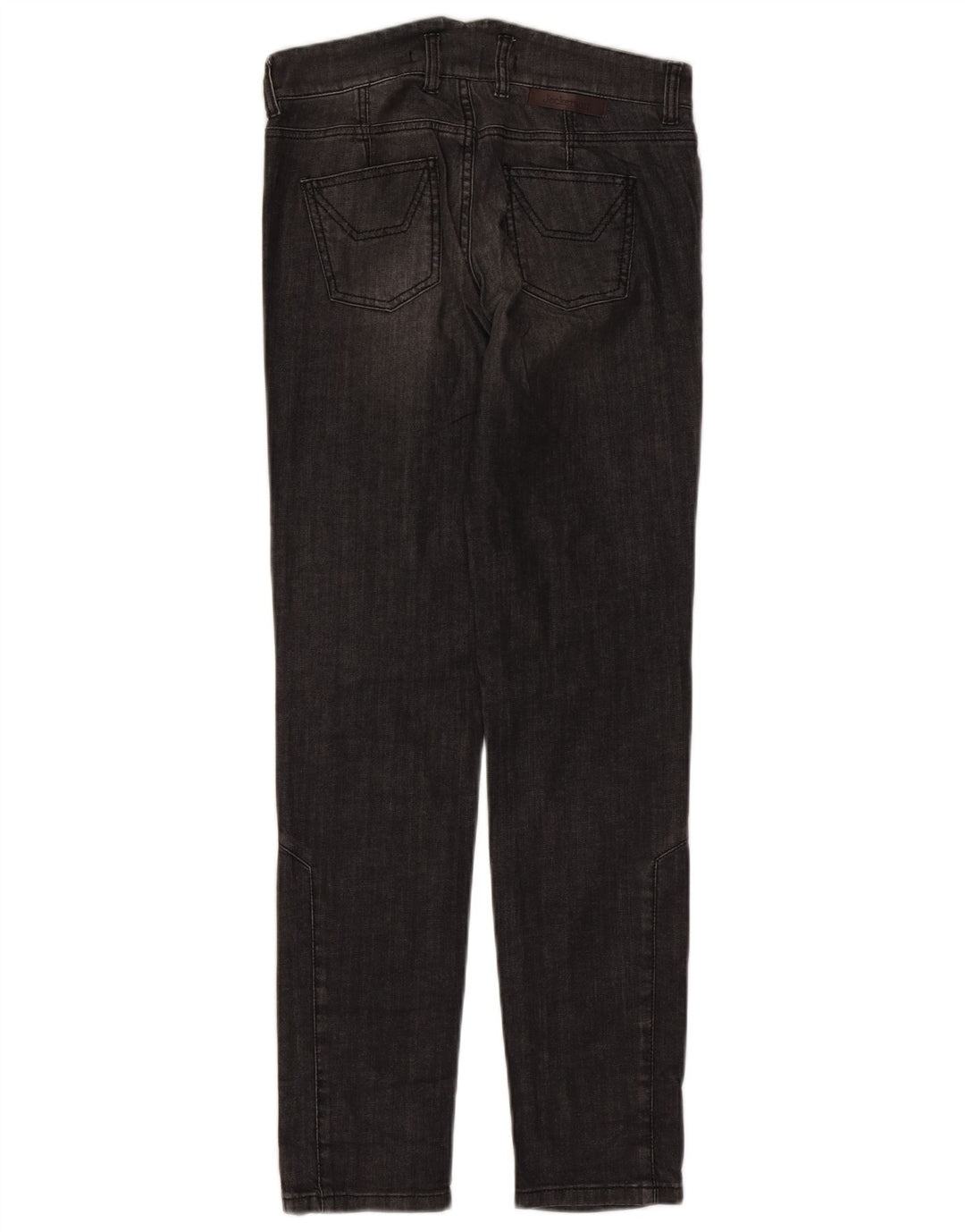 Jeckerson Womens Slim Jeans W27 L29 Black Cotton