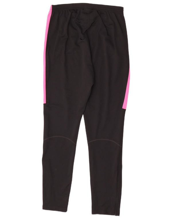 Nike Pantalon de survêtement Dri Fit pour femme UK 14 Noir moyen Colourblock