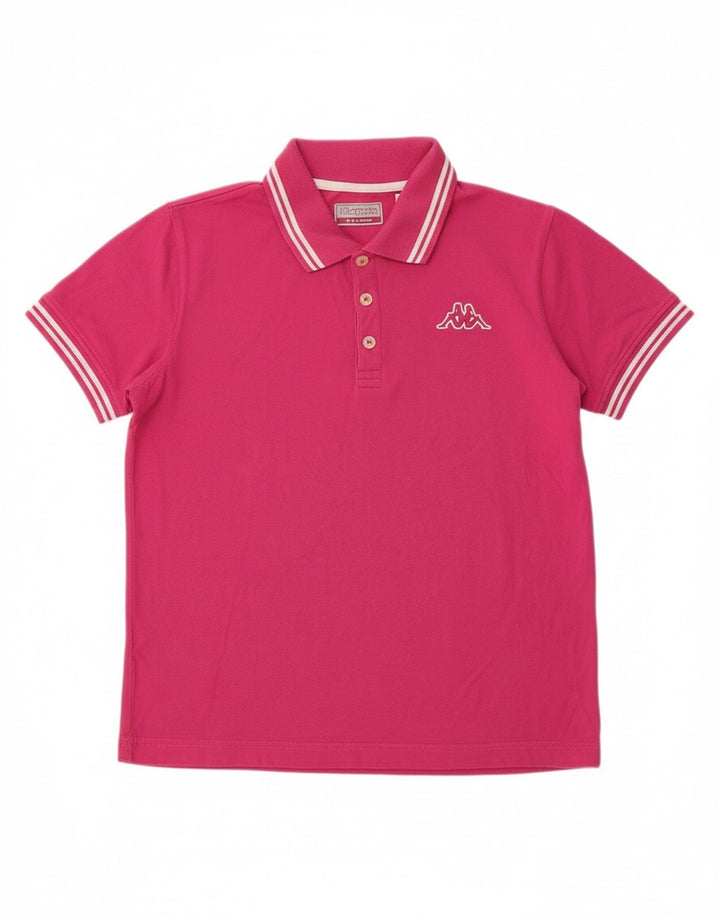 Polo KAPPA Meninas 13-14 Anos XL Rosa Algodão