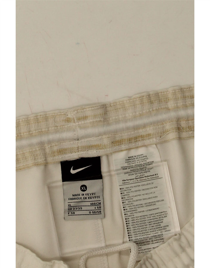 NIKE Mens Sport Shorts UK 37/39 XL Beige Polyester Vintage Nike and Second-Hand Nike from Messina Hembry 