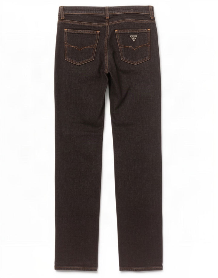 Женские джинсы Guess Bootcut W27 L31, черный хлопок