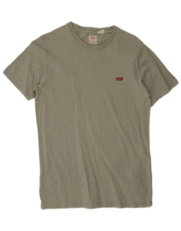 Levi's Tee-Shirt Standard Homme Vert Small Coton