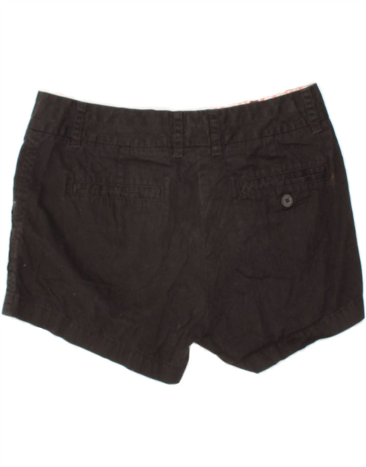 J. CREW Womens Chino Shorts W30 Medium Black Cotton Vintage J. Crew and Second-Hand J. Crew from Messina Hembry 
