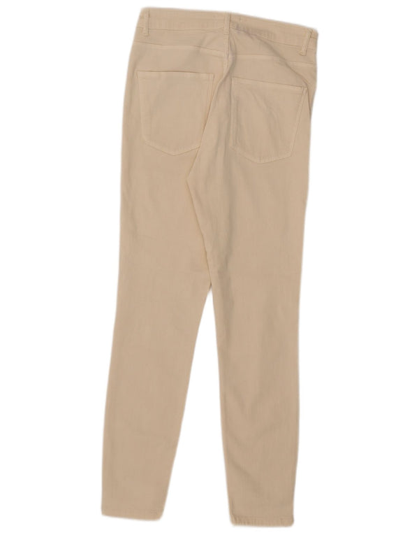 Zara Damen Skinny Jeans EU 42 Large W32 L27 Beige