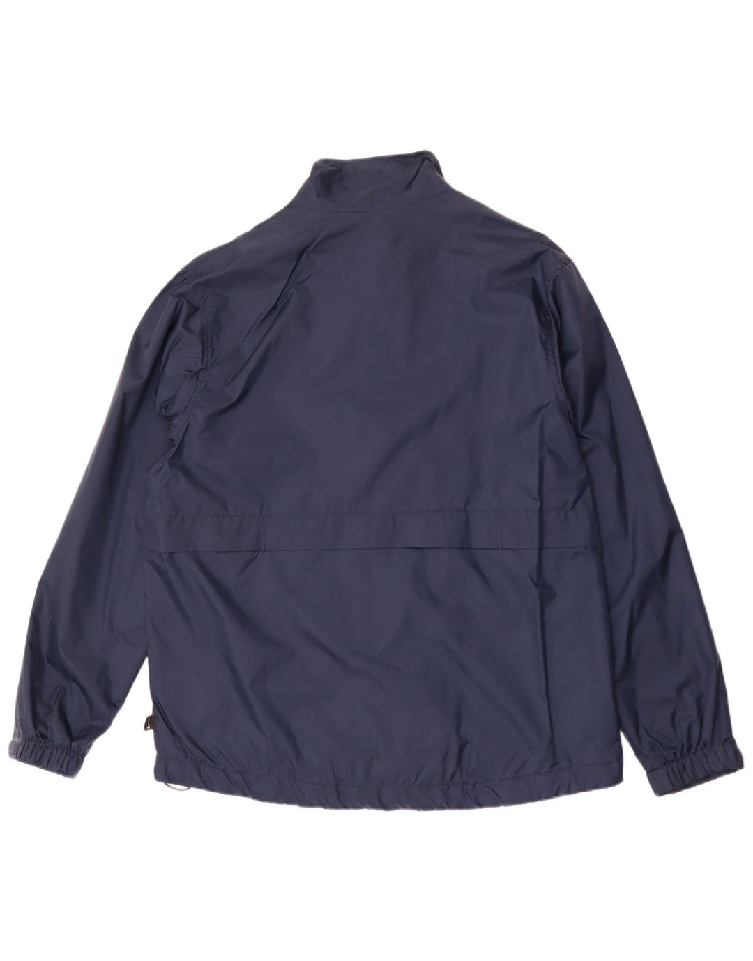 Nike Mens Rain Jacket UK 38 Medium Navy Blue Nylon