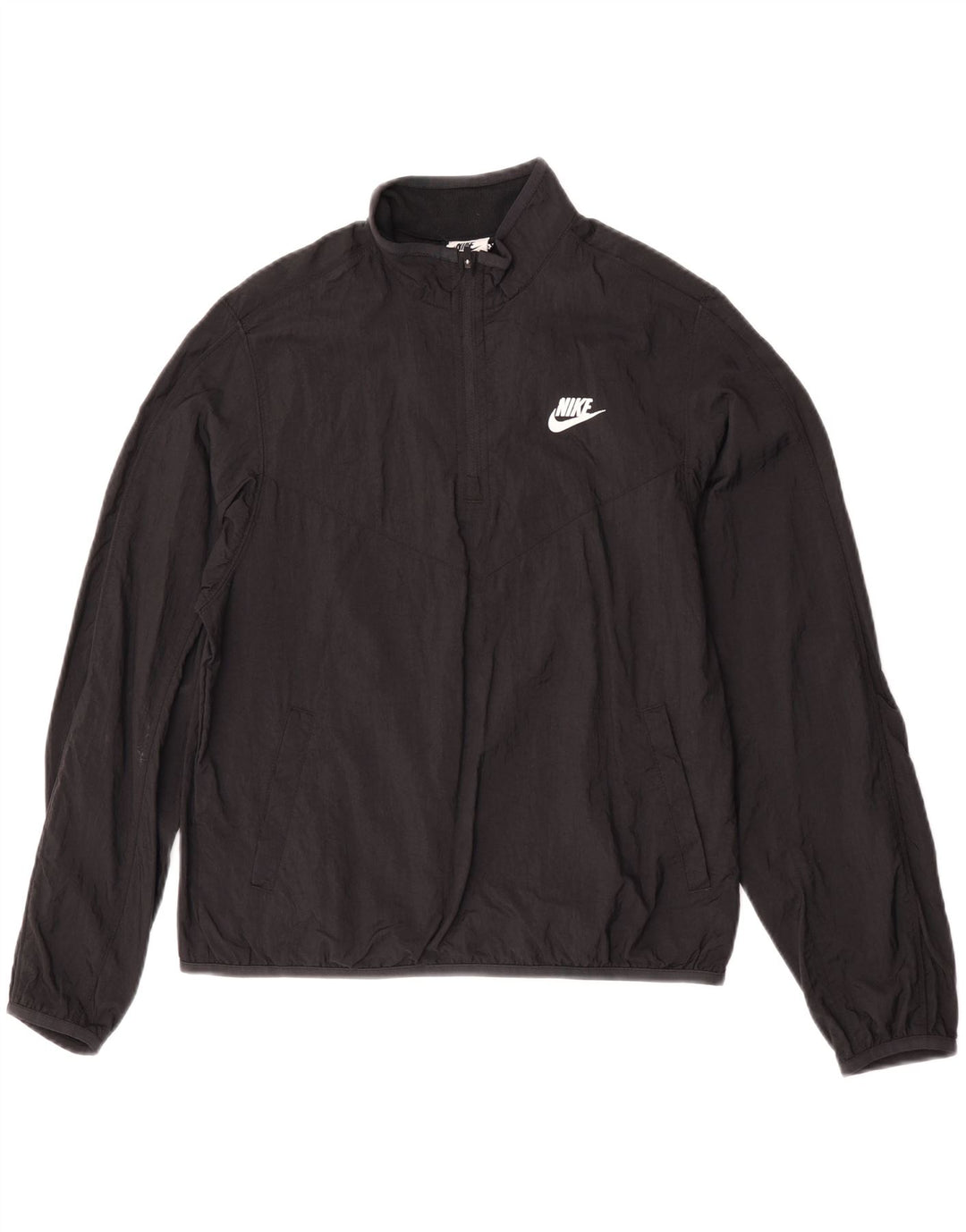 Giacca da ginnastica Nike da ragazzo con grafica pullover, 13-14 anni, XL, nylon nero