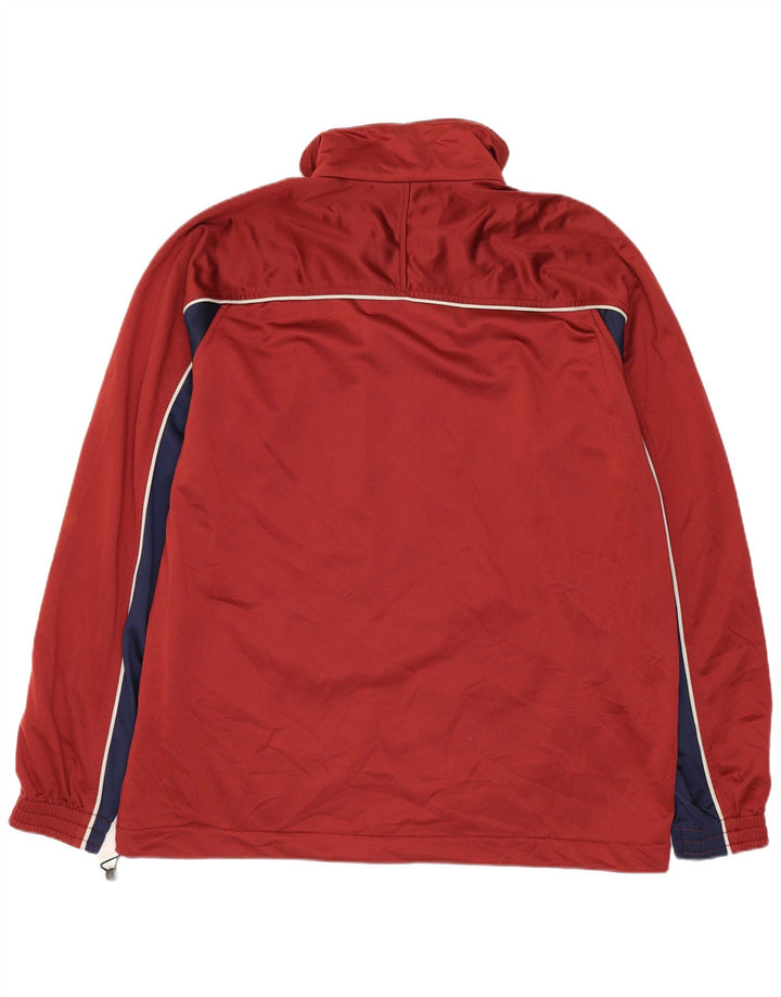 DIADORA Veste de survêtement pour homme UK 38 Medium Maroon Colourblock