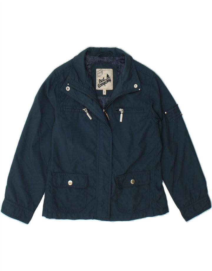 BEST COMPANY Girls Utility Jacket 7-8 Years Navy Blue Polyamide Vintage Best Company and Second-Hand Best Company from Messina Hembry 