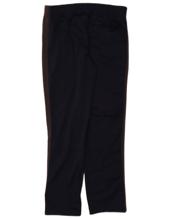 Nike Mens Tracksuit Trousers Medium Navy Blue Polyester Sports