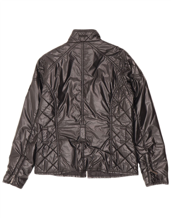 Barbour Γυναικείο Καπιτονέ Utility Μπουφάν UK 12 Medium Black Polyester