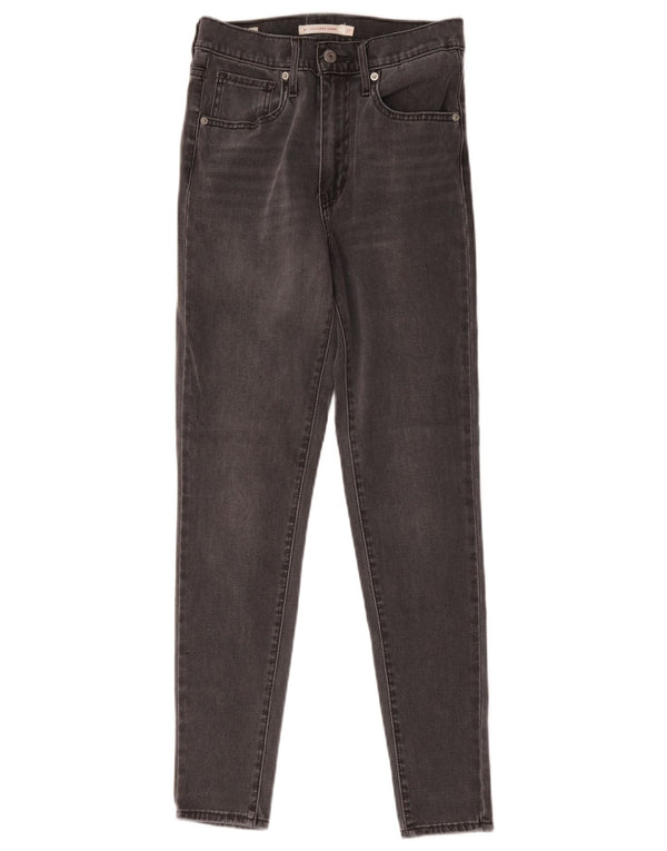 Jeans Levi's Mile High Super Skinny da donna W27 L27 cotone grigio