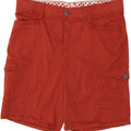 LEE Womens Cargo Shorts US 18 2XL W40 Red Cotton Vintage Lee and Second-Hand Lee from Messina Hembry 