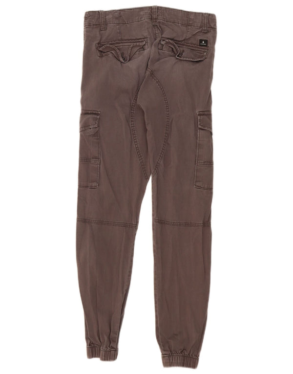 Jack & Jones Boys Joggers Cargo Παντελόνι 15-16 ετών W28 L28 Γκρι βαμβακερό