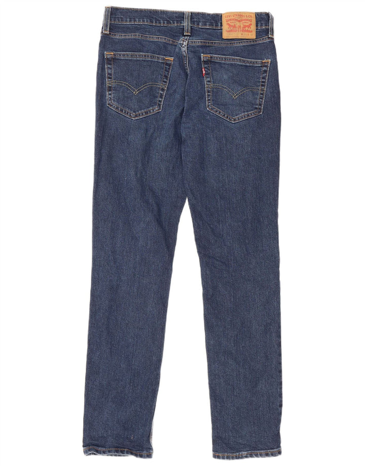 Levi's Uomo 511 Slim Jeans W31 L32 Cotone Blu