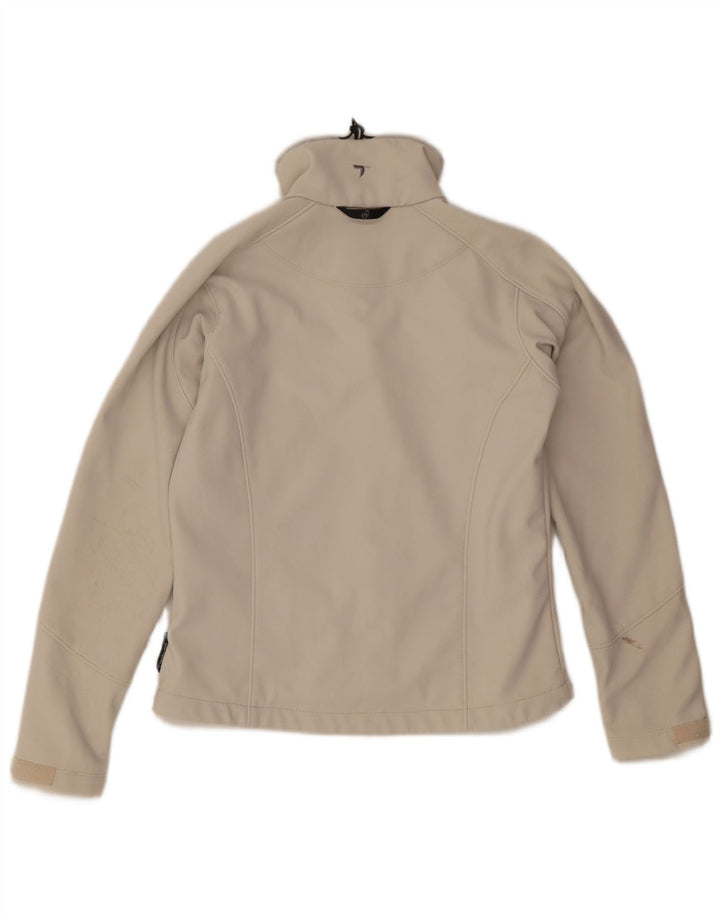 Columbia Dame Titanium Windbreaker Jacket UK 6 XS Grå Nylon