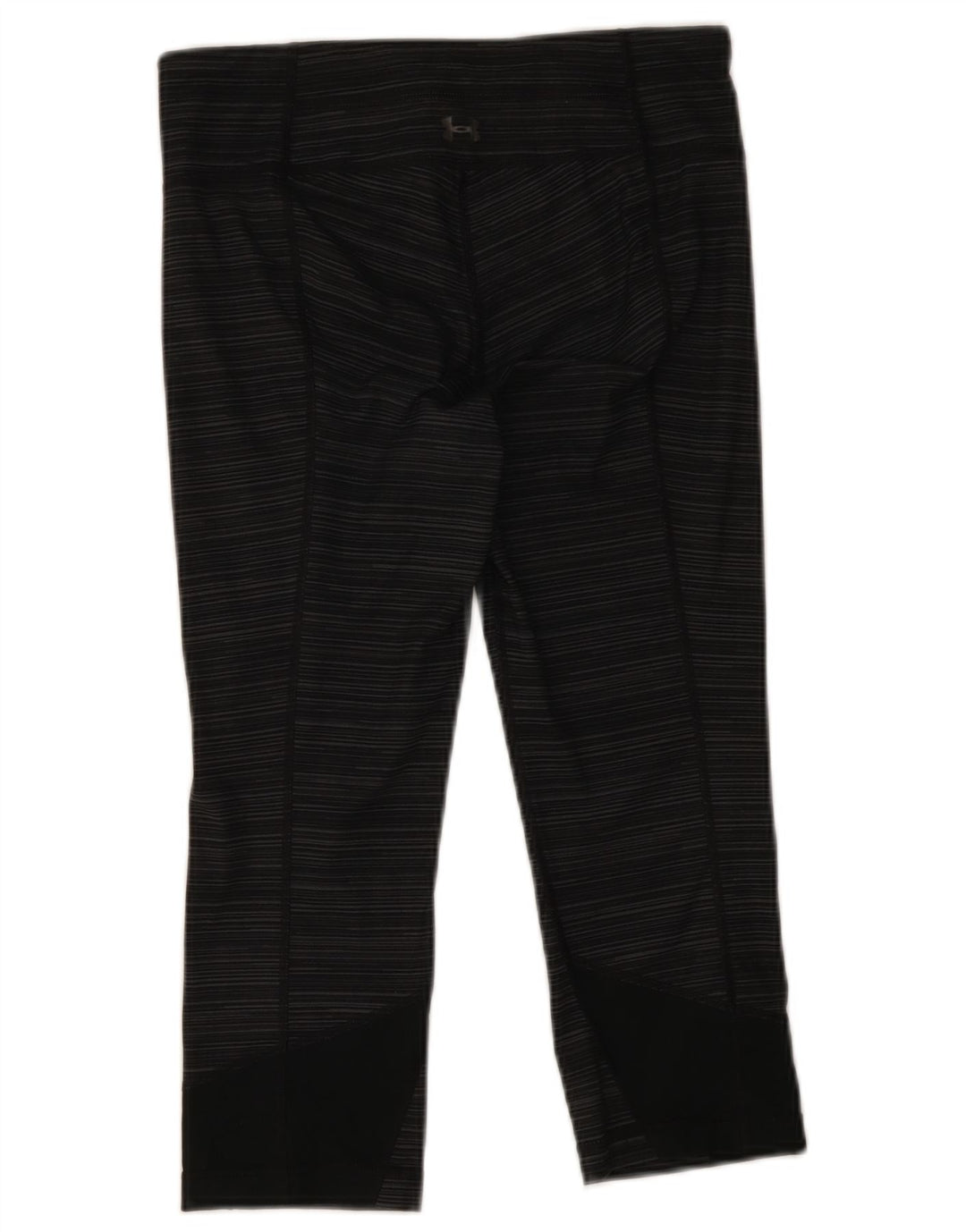 Leggings Capri da donna Under Armour UK 10 Piccolo poliestere a righe grigie