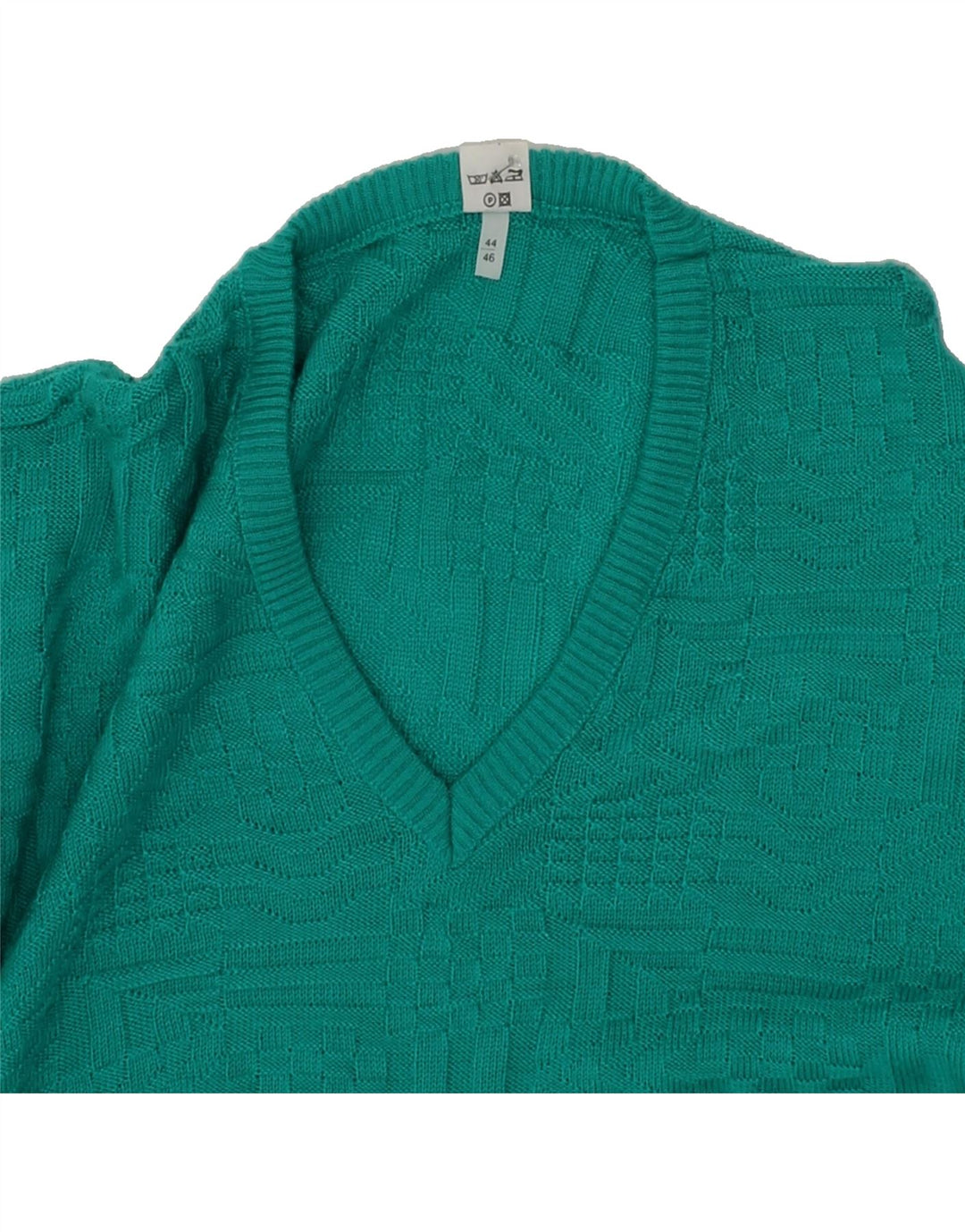 Womens V-Neck Jumper Sweater EU 44/46 XL Vintage Vintage and Second-Hand Vintage from Messina Hembry 