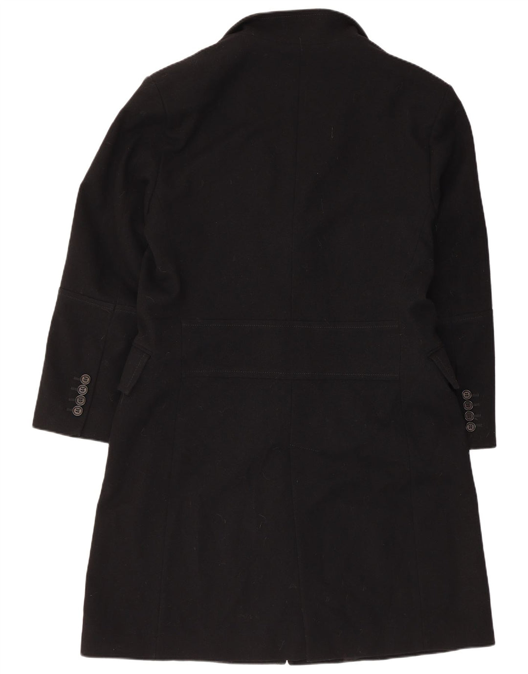 Bikkembergs Mens Overcoat IT 52 XL Black Wool